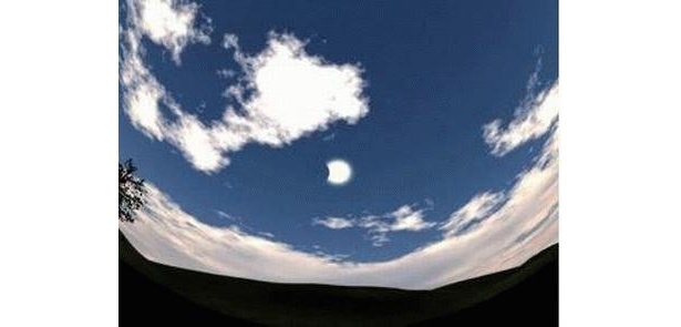 トカラ列島では、5分40秒台〜6分20秒台と、ほかの場所より長い時間、 皆既日食を見ることができる（写真 はイメージ）