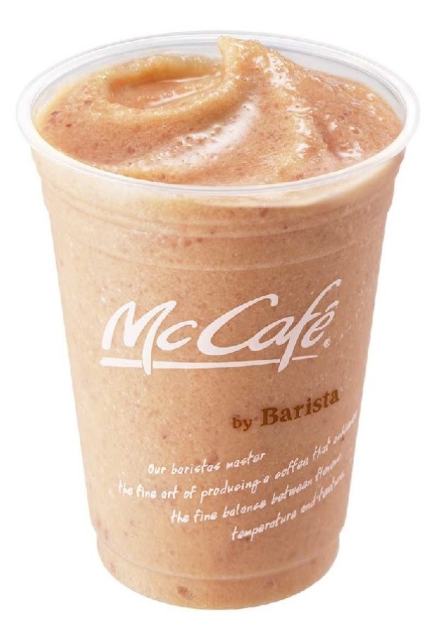 “McCafe by Barista”併設の89店舗限定で7月13日(水)から発売中の「フルーツやさいスムージー」(Mサイズ390円、Lサイズ430円)は9月上旬まで！