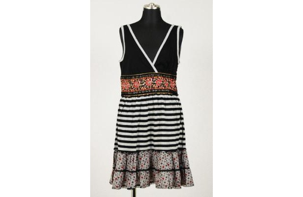 「Foever21」Maxi Strp Flr Dress（￥6195）