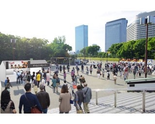 グルメブースも！「ザ・モルツ」イベントが大阪城公園で