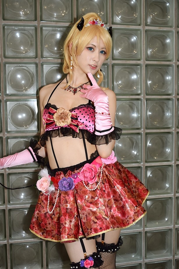 「ラブライブ！」の絢瀬絵里に扮する八雲聖さん