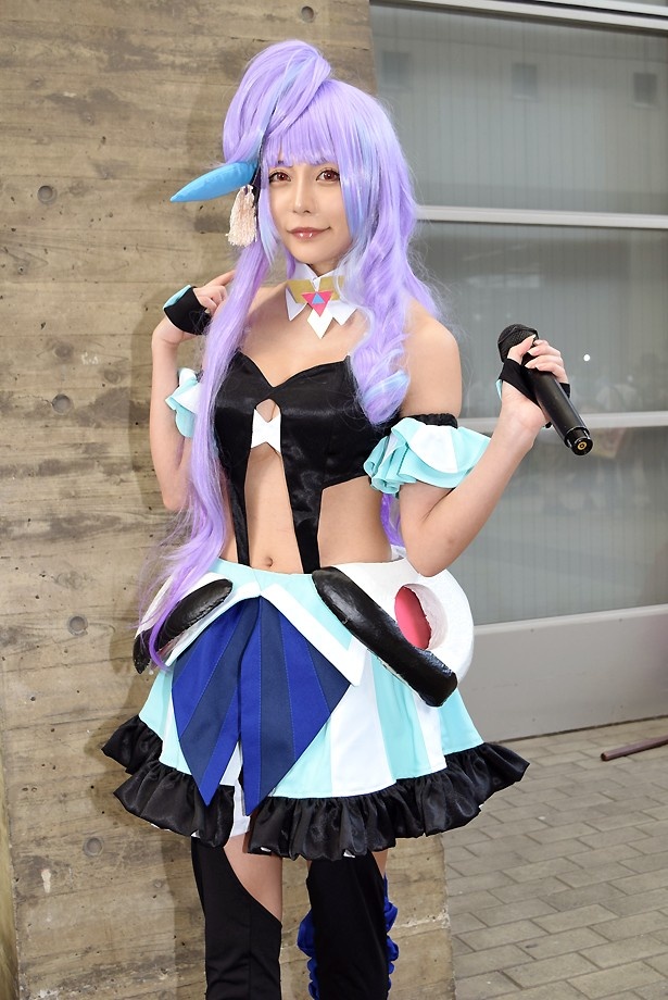 「マクロスΔ(デルタ)」の美雲・ギンヌメールに扮する泉れおなさん
