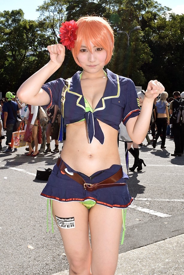 「ラブライブ！」の星空凛に扮する茶々助さん