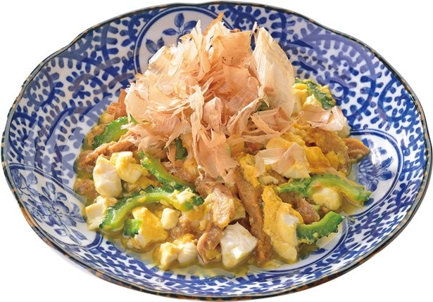伊良湖食堂のレギュラーメニュー「手作りでちチャンプルー」(700 円)