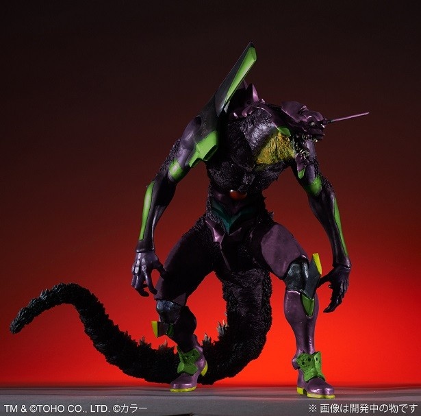 エヴァとゴジラが融合!初号機“G”覚醒形態のフィギュアが登場