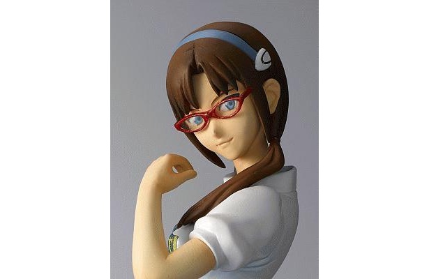 メガネをかけた表情も忠実に再現