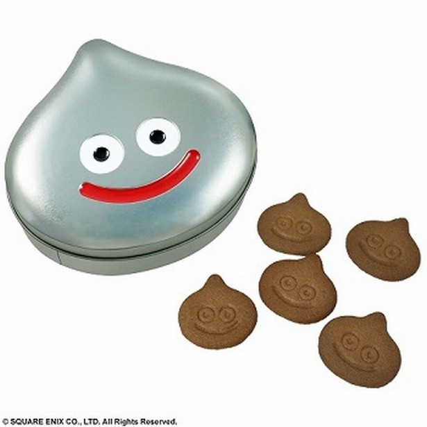 銀の缶にはチョコ風味のサブレが。特別装丁BOXに入っているのでちょっとしたギフトにもなる