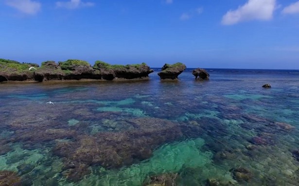 海から見た風景など、新しい視点からの景色が展示される