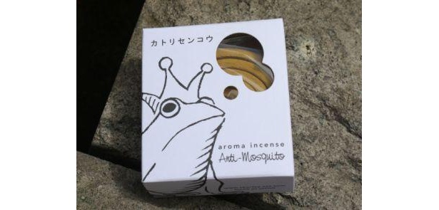 パッケージもかわいいアロマ線香。カトリセンコウ（525円）