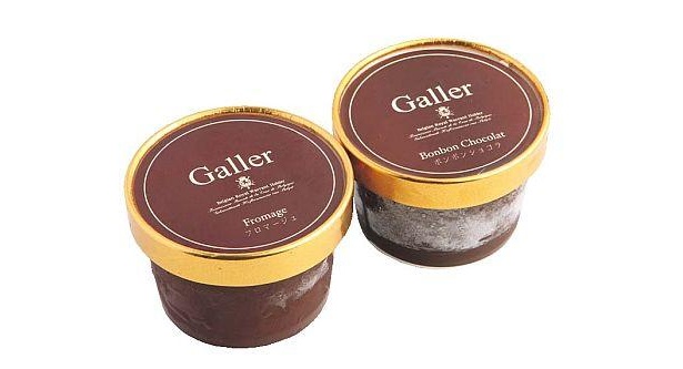 チョコレートで人気の、ガレーのアイスはよりどり2個で525円。好みのアイスを6種から選ぼう。各日限定30セット（B1/菓子特設売場）