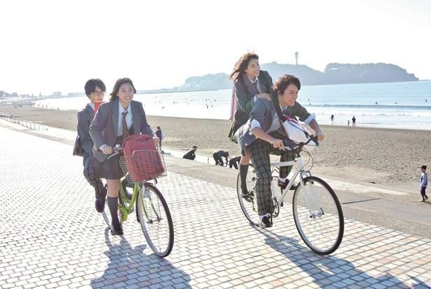 渡(中川)が勢いよく自転車をかっ飛ばす姿もカッコいい!
