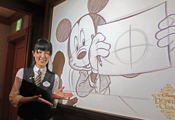 画像17 大人も熱中 Tdl ミッキーのお絵かき教室 を体験 ウォーカープラス