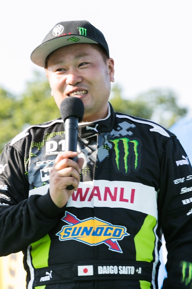 優勝した斎藤大吾