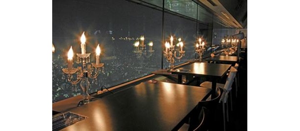 夜景が広がるスカイカフェも「空中すいぞくかん」に行ったら立寄ってみて