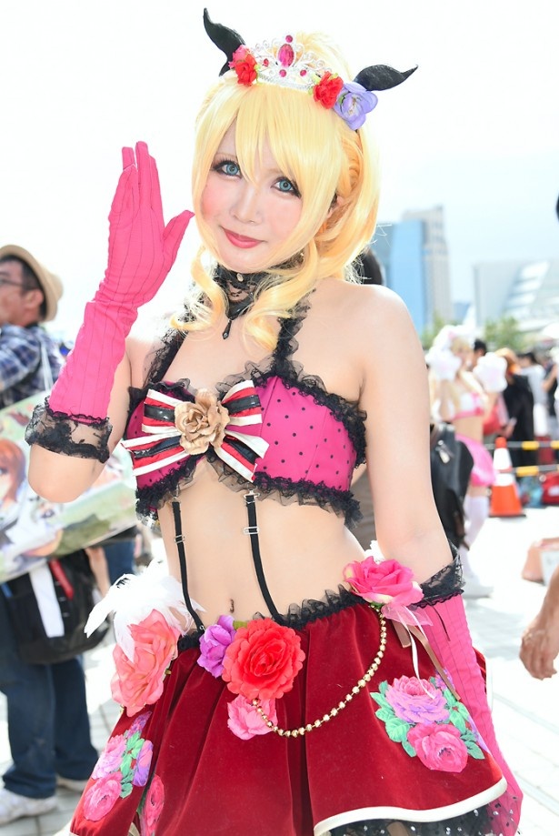 「ラブライブ！」の絢瀬絵里に扮する あいちかさん