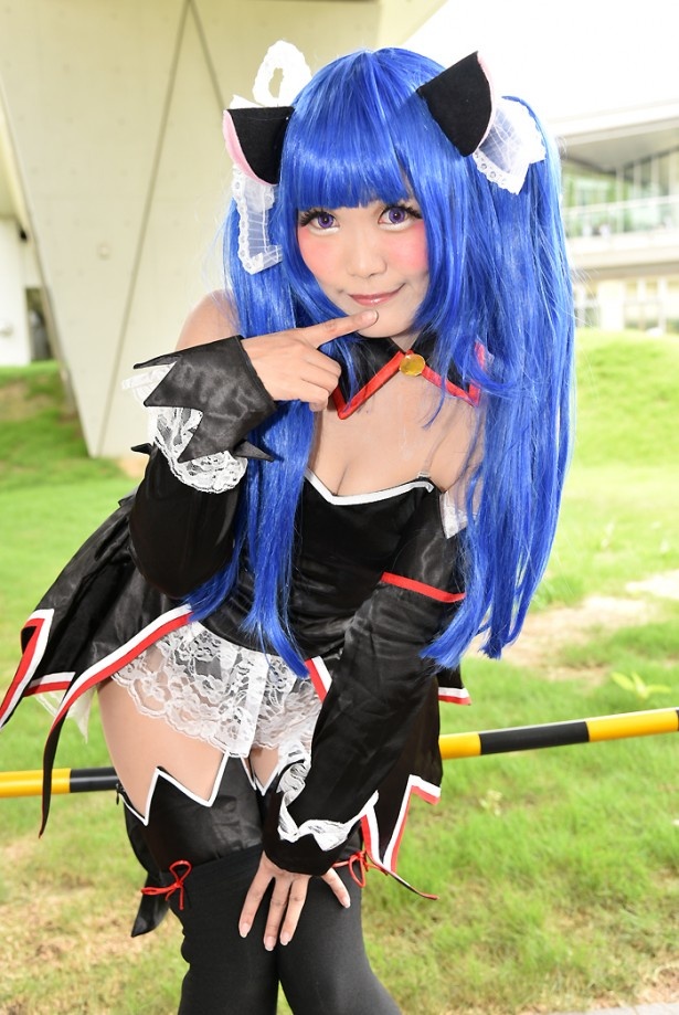 「ひぐらしのなく頃に」の古手梨花に扮する ふーかさん