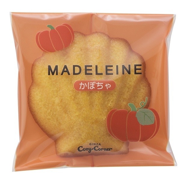濃厚なコクの「かぼちゃマドレーヌ」(1個86円)