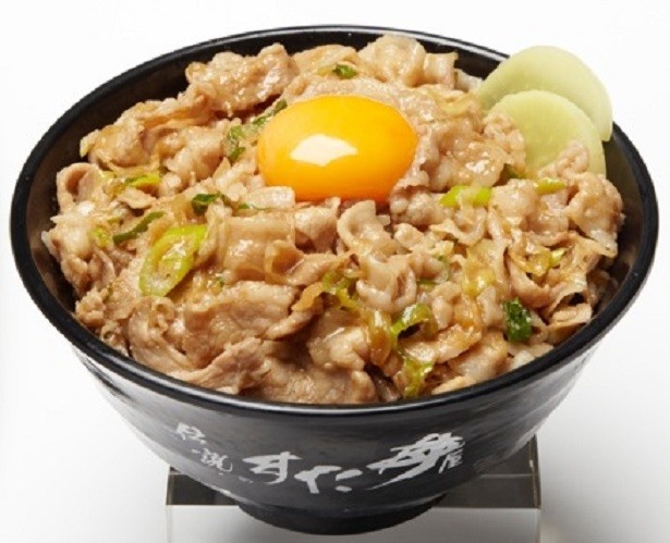 【写真を見る】他に類を見ない味とボリュームで人気の「すた丼」