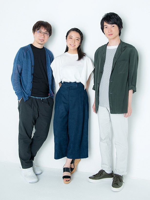 【写真を見る】映画『君の名は。』の新海誠監督と主演の神木隆之介&上白石萌音が同作を語る