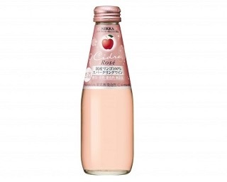 華やかピンクが美しい「ニッカシードル・ロゼ」発売
