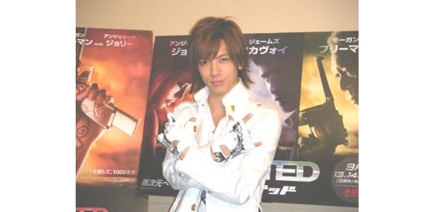 映画「ウォンテッド」の舞台あいさつでDAIGO来札！