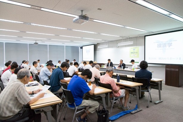 会場には幅広い年齢層が集まり、横浜のスポーツ文化に対する関心の高さが伺えた