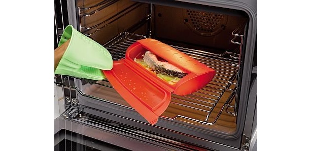 ルクエ「スチームケース（R）」は−30℃〜260℃に耐えられ、食器洗い機もOK！