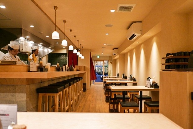 店内は京割烹をコンセプトにした落ちついた空間(イメージ)