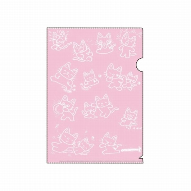 泣いたり、笑ったり、いろんな表情のノンタンが描かれた「クリアファイル」(税抜300円)