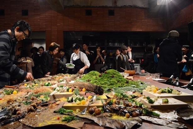 食部門ディレクター・船越雅代氏による創作メニューが「Pop up Restaurant」で提供される