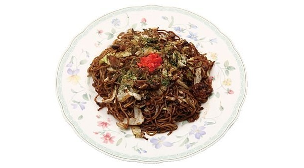 お好み焼き やまちゃんの「激辛地獄焼きそば」