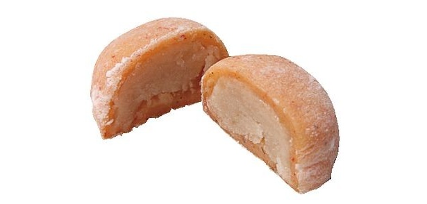栄久堂の「激辛大福」は一味＆七味をさわやかなユズあんに練り込んだもの。辛さはピリ辛〜超激辛の5段階がある