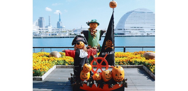 モザイクがハロウィンタウンに変身！