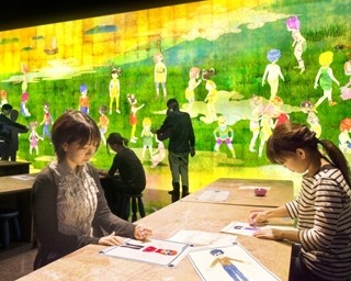 チームラボの常設展示が大阪芸大に登場！しかも無料！