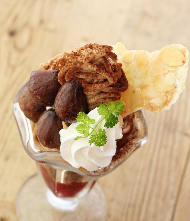 「モンブランパルフェ」(1110円)