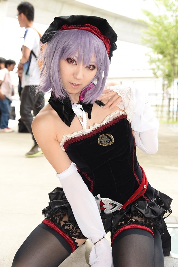 「Fate/Grand Order」のエレナ・ブラヴァツキーに扮する地獄遊戯さん