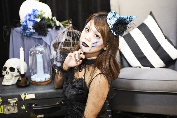 【写真を見る】プロによる特殊メイクを無料体験できる