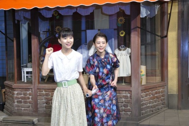 バトンパスは日本チームと同じアンダーハンドパスで。芳根は「この日がこんなに早く来ると思わなかった」と感慨深げ