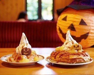 さくふわデニッシュと山盛りソフトの「シロノワール」がハロウィン仕様に