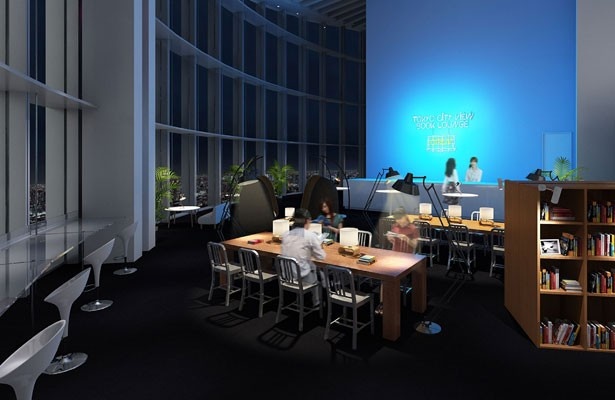 ガメラをイメージしたコラボメニューも楽しめる、「Book Cafe Lounge」のイメージ