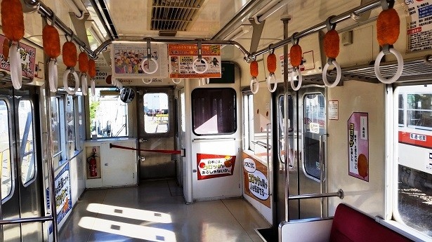 【写真を見る】関東鉄道竜ヶ崎線とタイアップしたコロッケトレイン