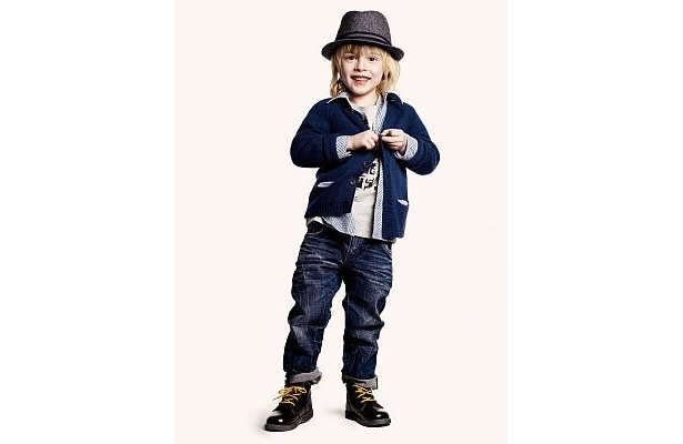 H&Mキッズウェアの秋冬物イメージ画像