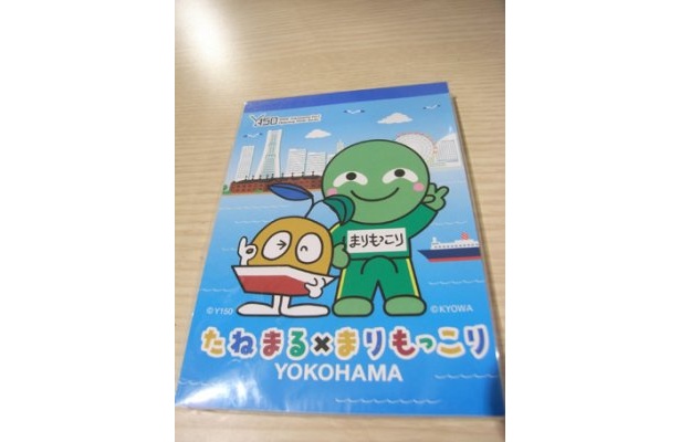たねまる＆まりもっこりメモ帳￥350