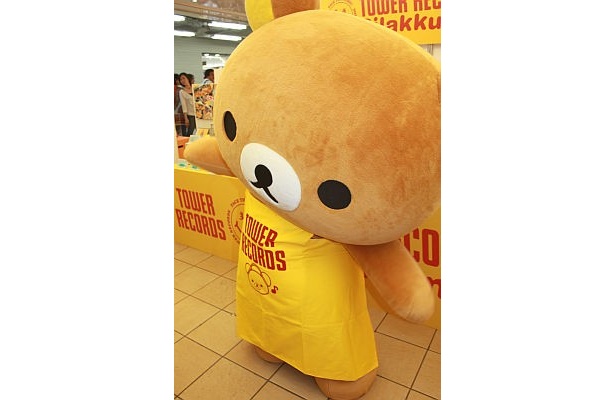 踊るなど元気いっぱいだったリラックマ