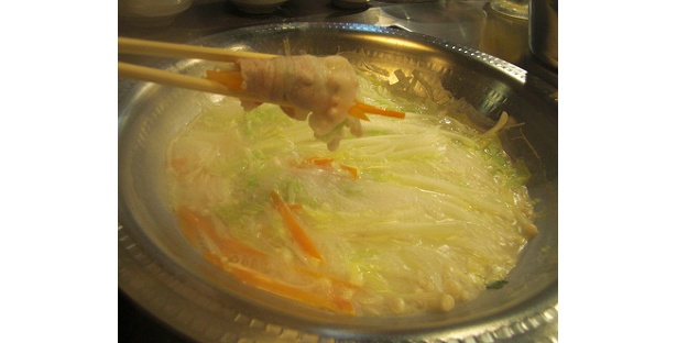 野菜を巻いて食べよう