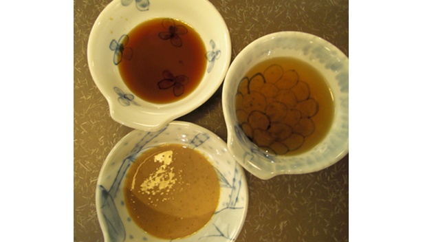 烏龍茶ダレは程よい苦味