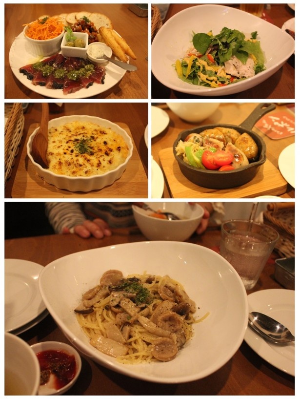料理11品に飲み放題がついた「ルポンコース」(4000円)