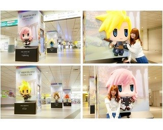 ファイナルファンタジーの人気キャラが渋谷駅をジャック！