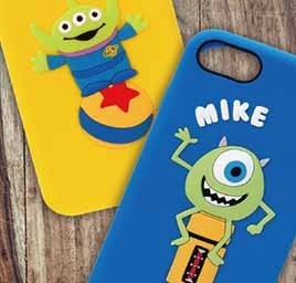 ドリー＆ニモなどディズニーキャラクターのスマホカバー