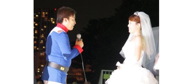 真剣に愛を誓う康生さん